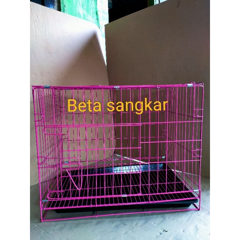 kandang kucing 60x40 polos