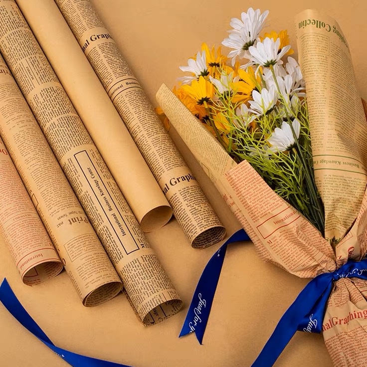 

Spesial Update SUPPLYFLORIST 5 LEMBAR NEWPAPER KORAN ENGLISH CELLOPHANE WATERPROOF KERTAS BUKET BUNGA FLOWER WRAP