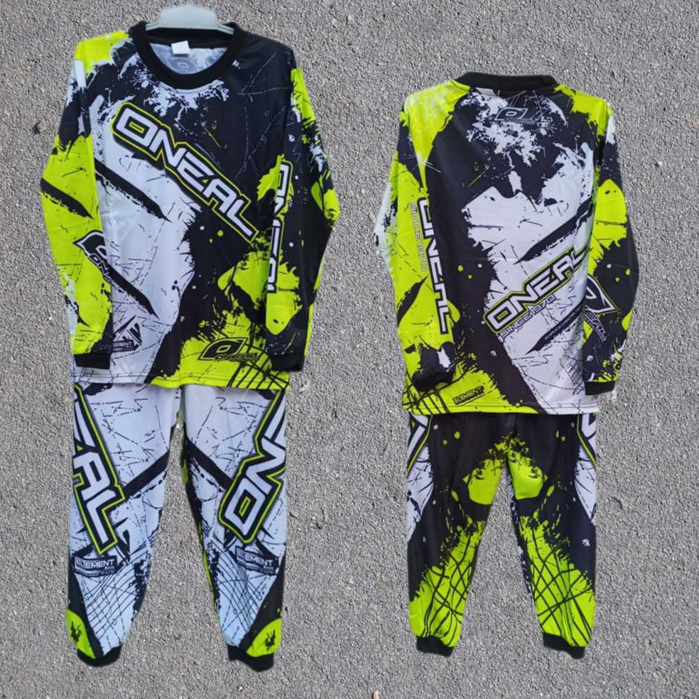 Sekarang Dikirim Jersey baju balap motor baju crossbaju balap sepeda anak