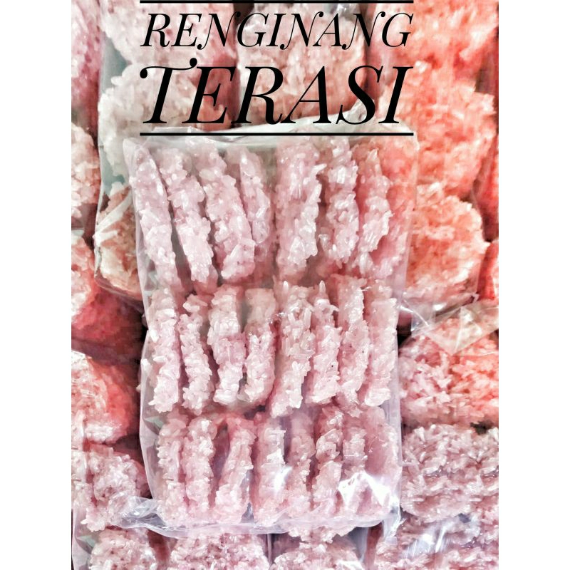 

RENGGINANG MENTAH BERAS KETAN ASLI / RENYAH DAN GURIH