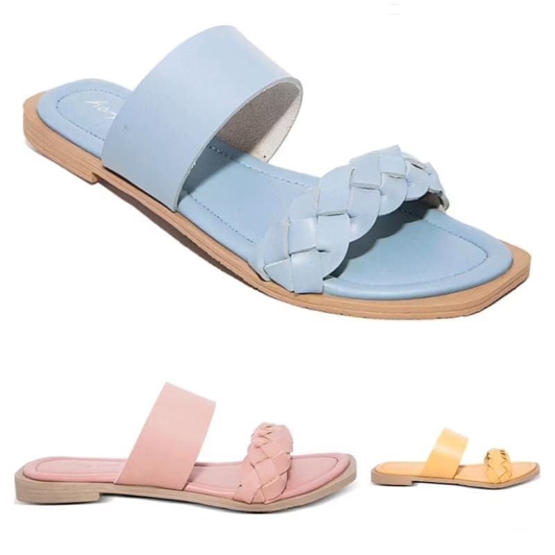 Homyped Nikita n22 Sandal Flat Wanita Sandal homyped sandal wanita