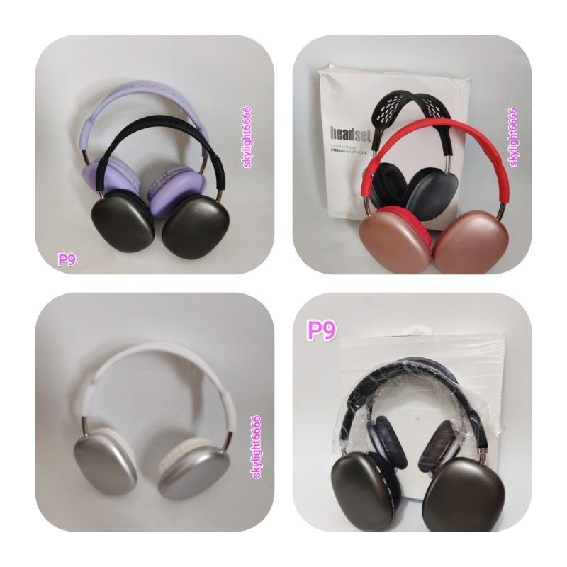 Headset Bluetooth P9 Returan (A+)