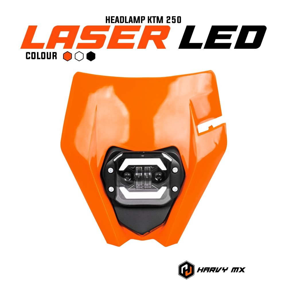 HARVYMX Headlamp Laser Led KTM 250