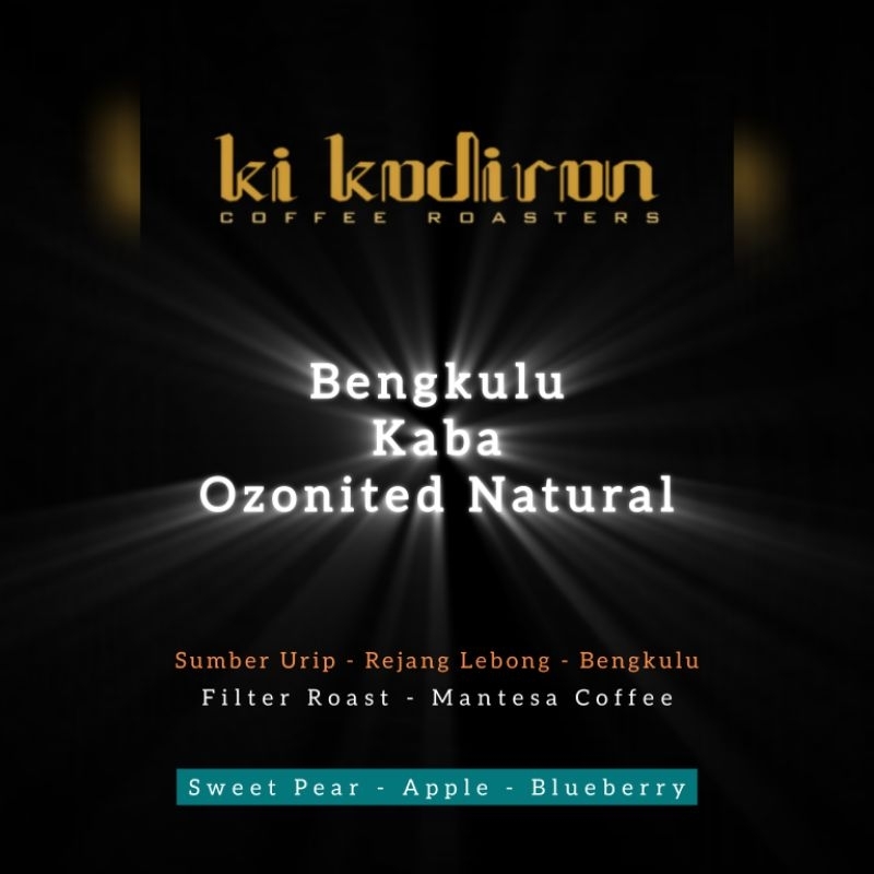 

Kopi Arabica Bengkulu Kaba Ozonic Natural Anaerob 1 Kg