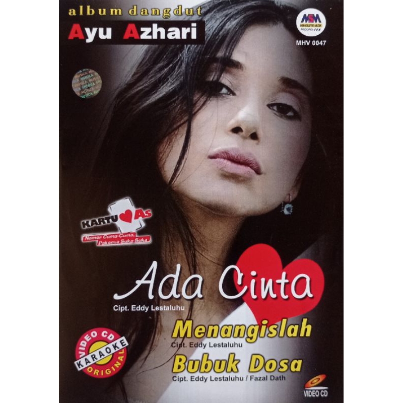 VCD DANGDUT ORIGINAL AYU AZHARI ALBUM ADA CINTA (MAHESWARA MUSIK)