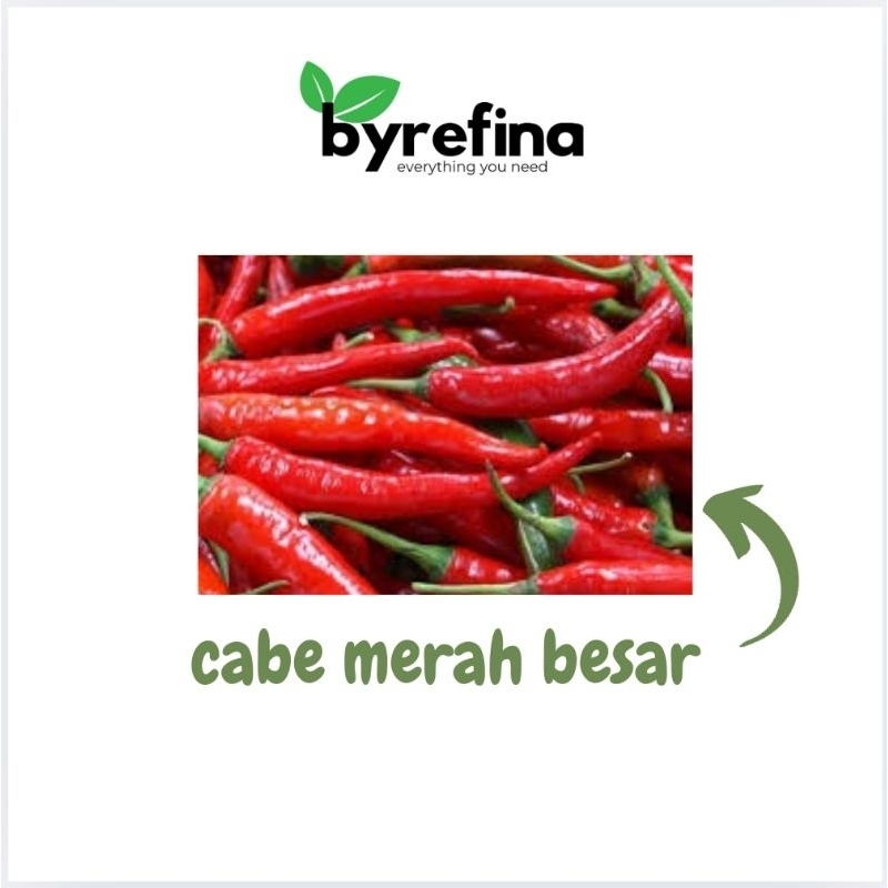 

Cabai Cabe Merah Besar 100gr - 1kg Surabaya / Byrefina