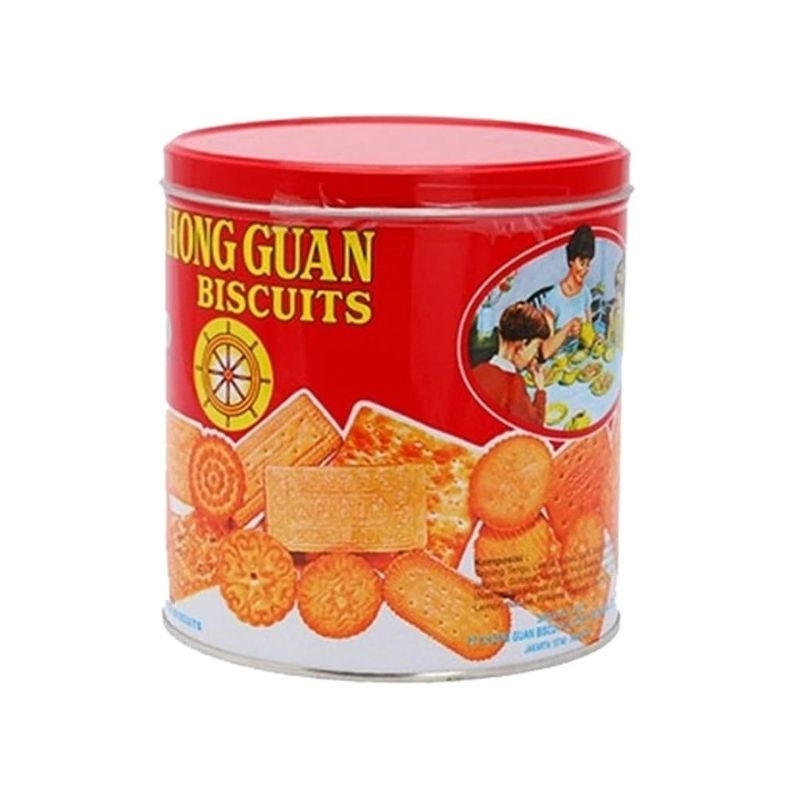 Khong Guan biskuit kaleng