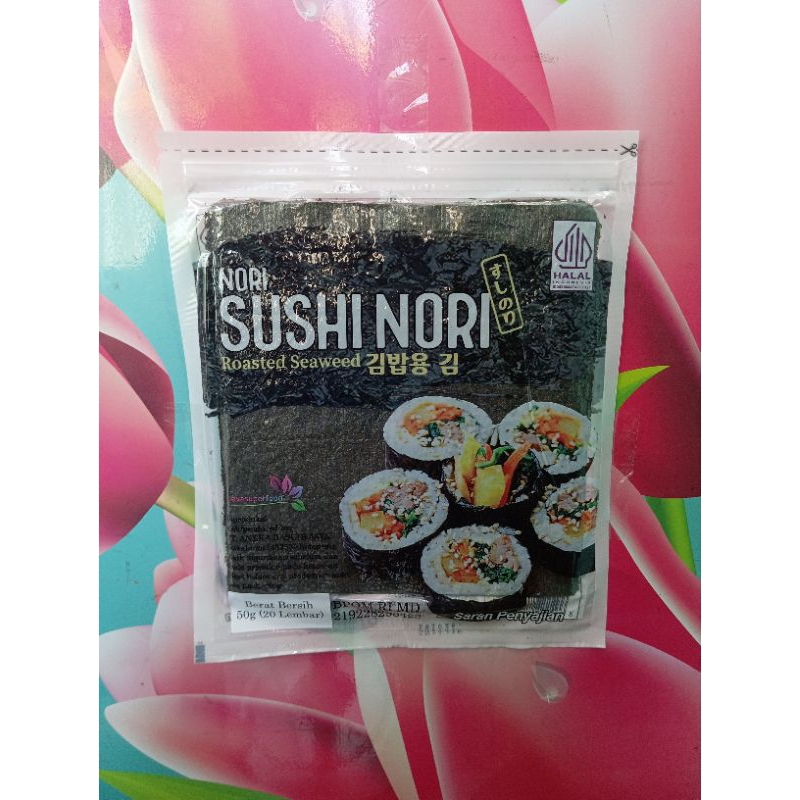 

Nori Sushi 50 lembar rumput laut kimbab sale promo