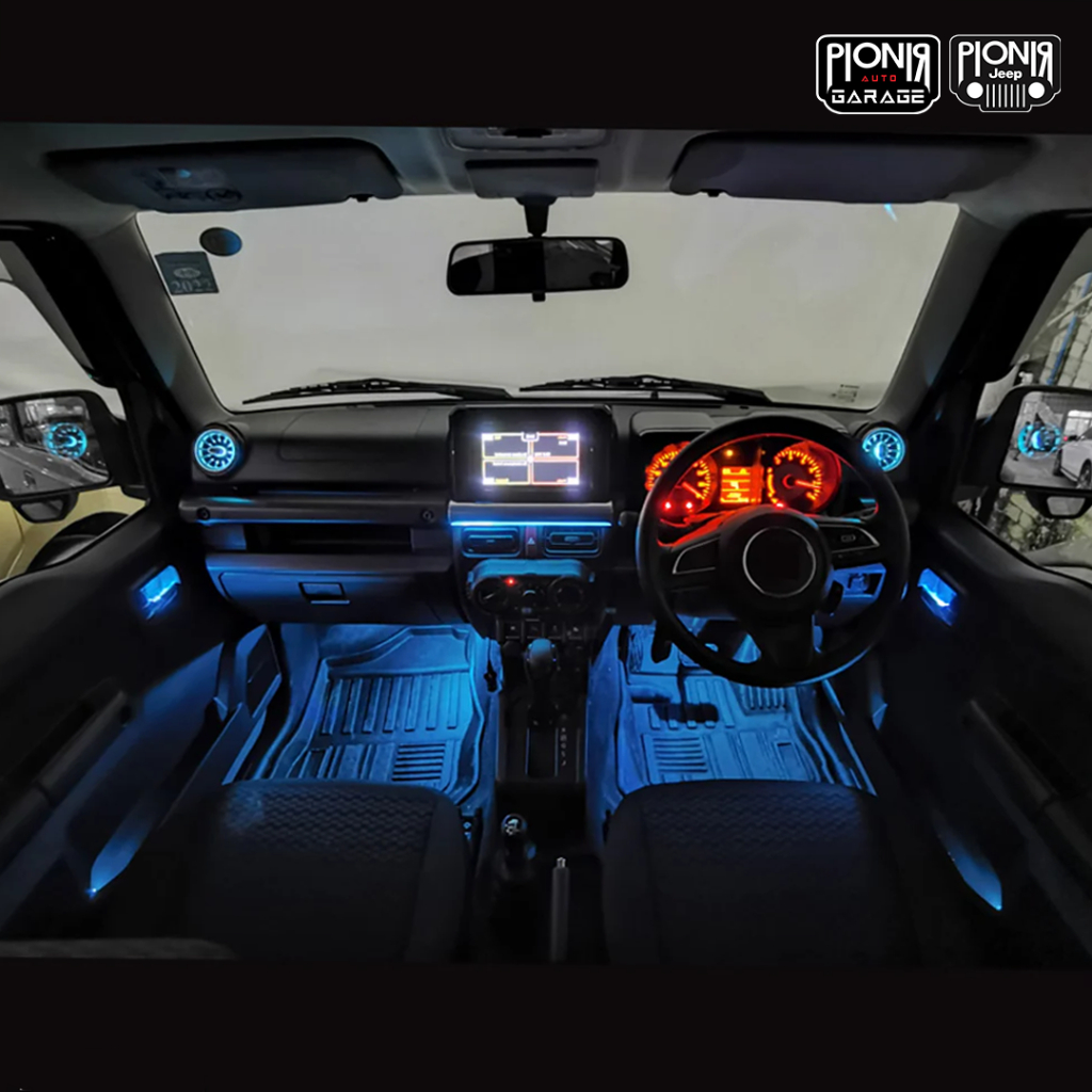 LED Atmoshere Light Suzuki Jimny JB74 Lampu Interior LED Suzuki Jimny JB74 Aksesoris Suzuki Jimny