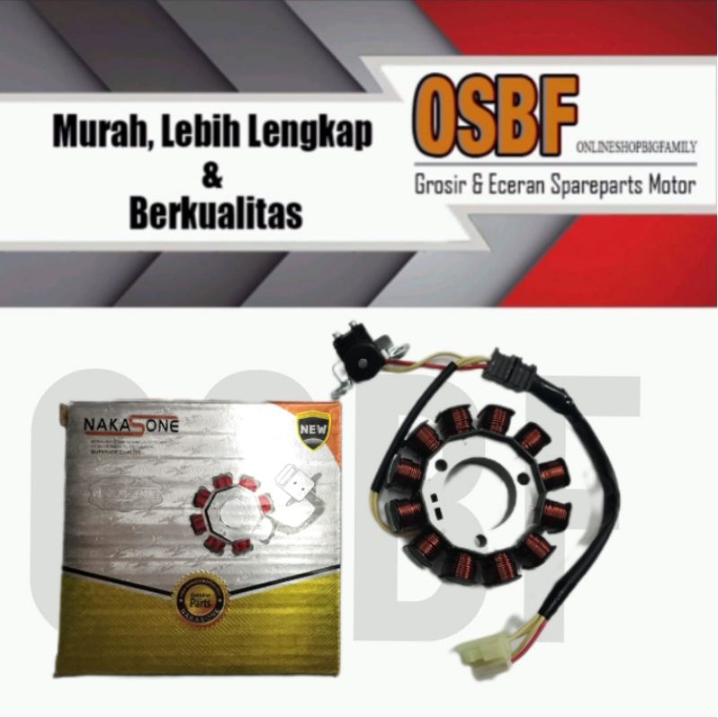 SPUL KOMPLIT SHOGUN 125