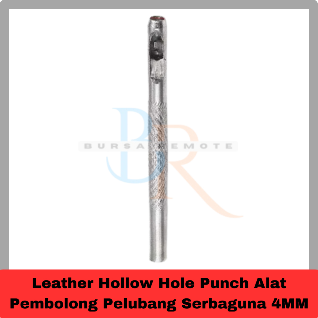 

Leather Hollow Hole Punch Alat Pembolong Pelubang Serbaguna Ukuran 4,5MM 5Pcs