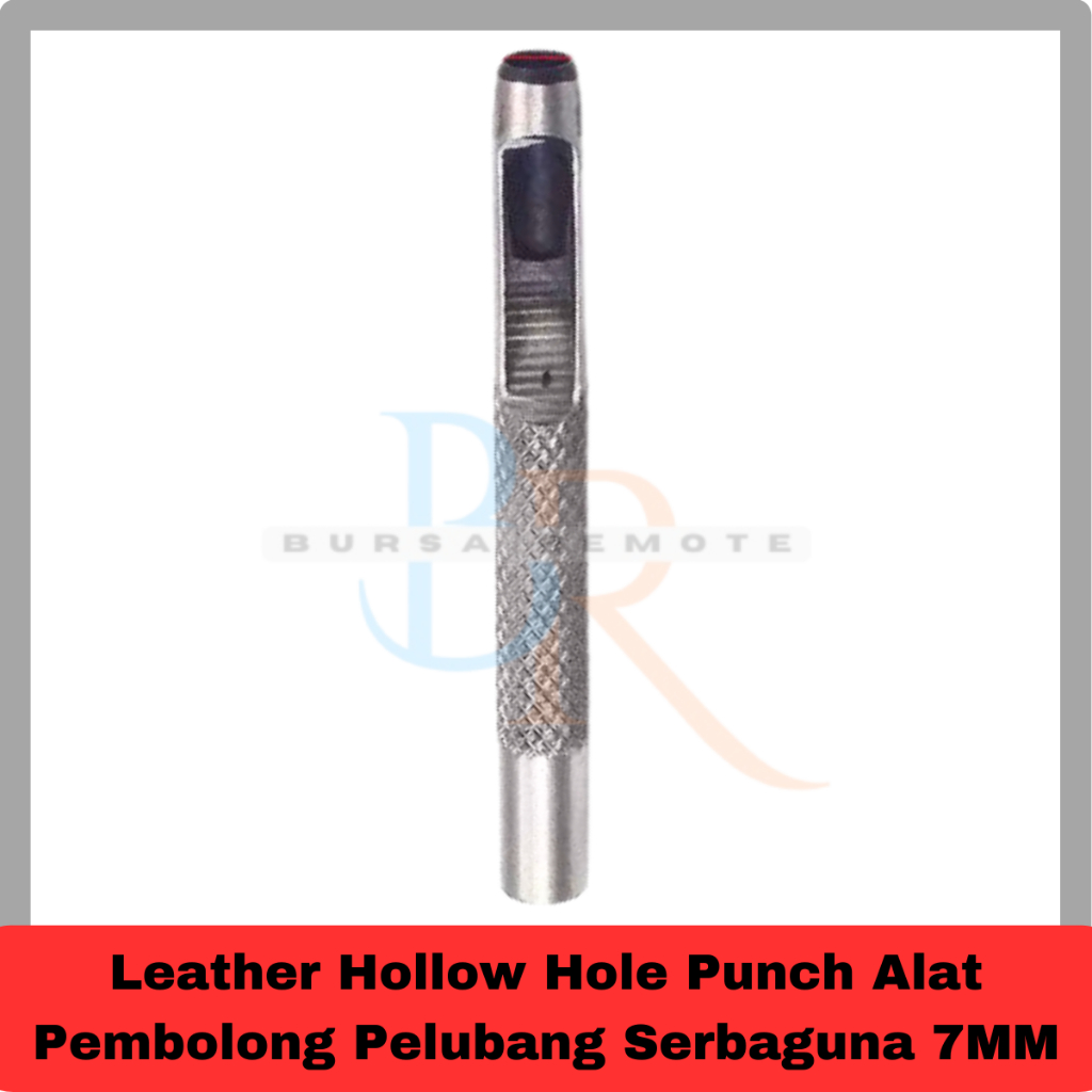 

Leather Hollow Hole Punch Alat Pembolong Pelubang Serbaguna Ukuran 8MM 5pcs
