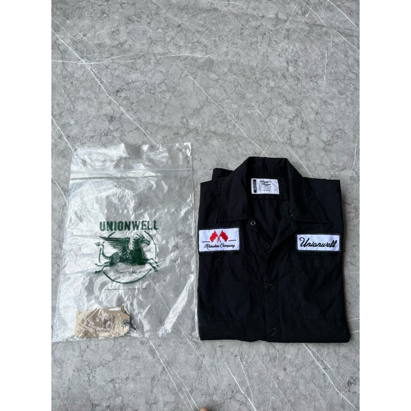 Unionwell Work Shirt Machine Man Black Preloved