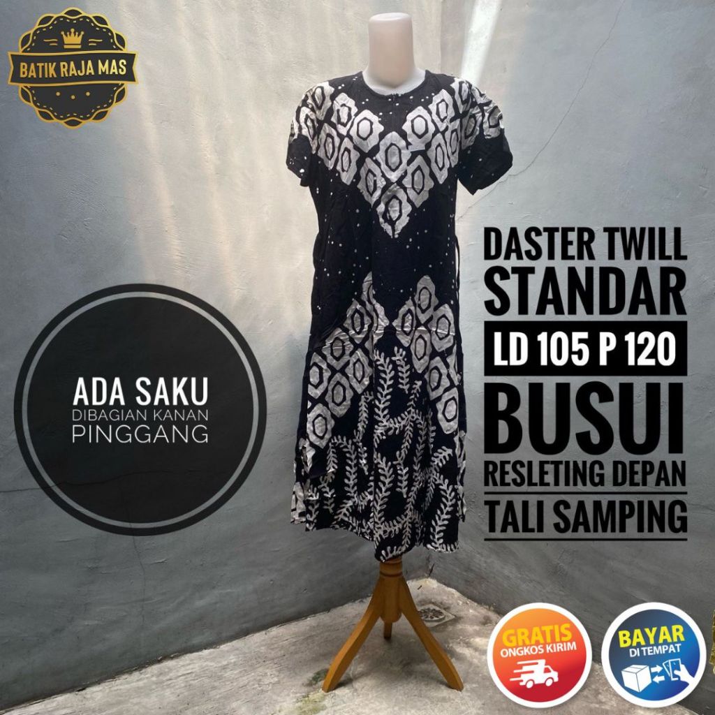 Home Dress Daster Premium Kekinian Wanita Dewasa Ibu Ibu Orang Tua Lengan Pendek Terbaru Busui Frien