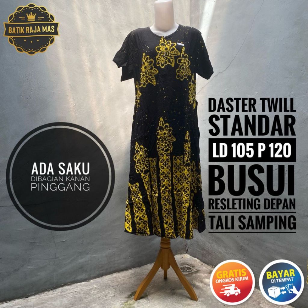 Baju Tidur Wanita Daster Remaja Dewasa Kekinian Modern Terbaru Lengan Pendek Twill Ori Pekalongan Mo