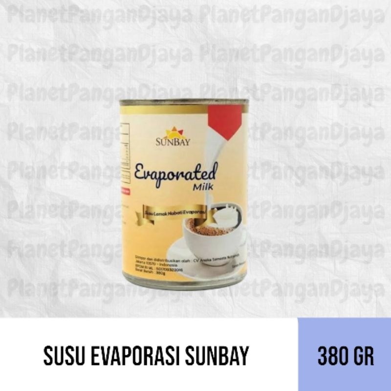 

Susu Evaporasi Sunbay 380 Gr