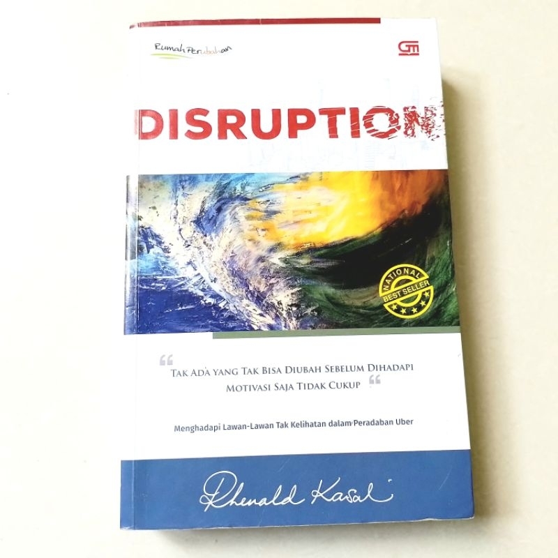 Buku Original Disruption Karya Rhenald Kasali