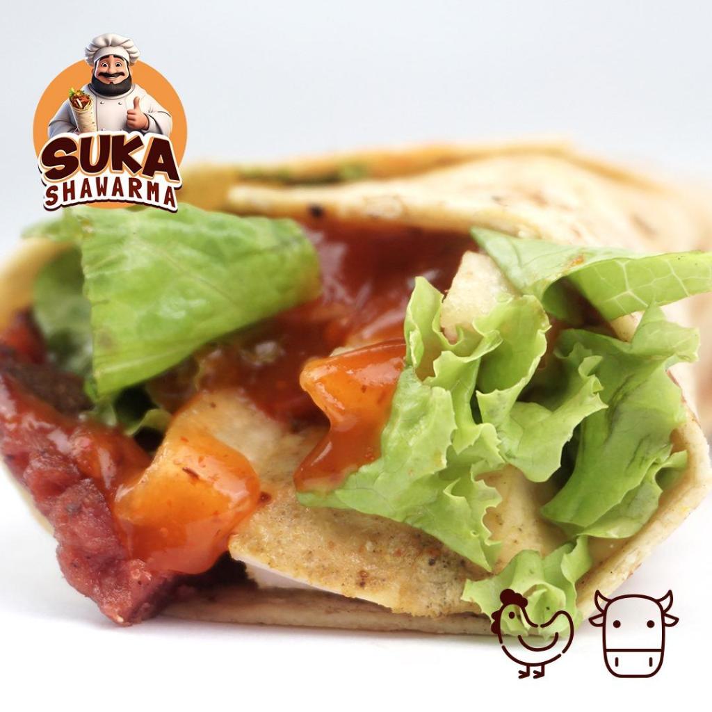 

SHAWARMA SAPI JUMBO ( SHAWARMA KHAS TIMUR TENGAH)