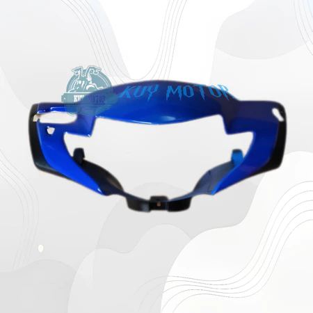 Batok kepala lampu depan Motor honda supra X 125 Lama Warna biru