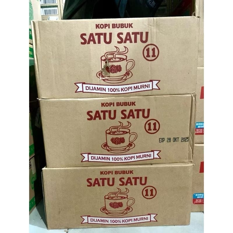 

1 dus 5kg kopi bubuk 250g kopi satu-satu kopi bubuk