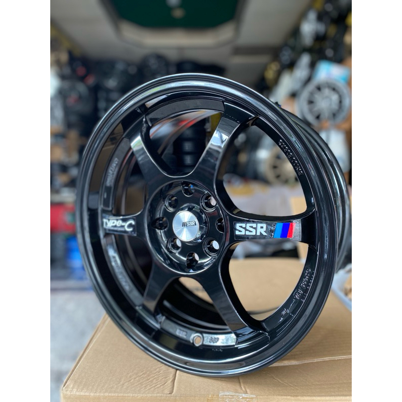 ssr type c R 16 warna black glosy