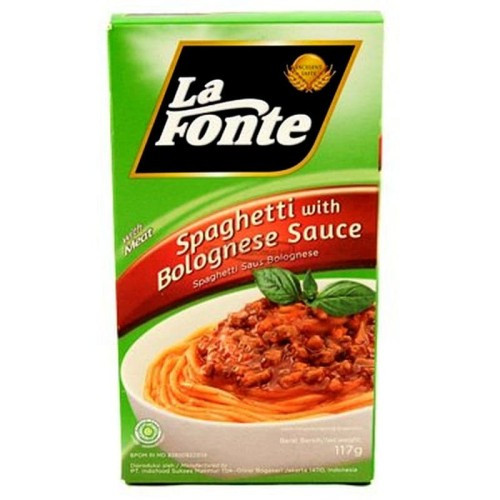 

La Fonte Spaghetti Instant Saus Bolognese 117G
