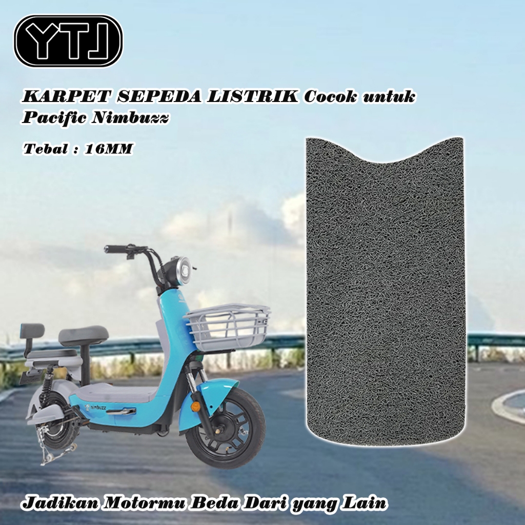 YTJ Karpet Sepeda Listik Pvc Mie Bihun Custom Karpet Sepeda Listrik Pasific Nimbuzz