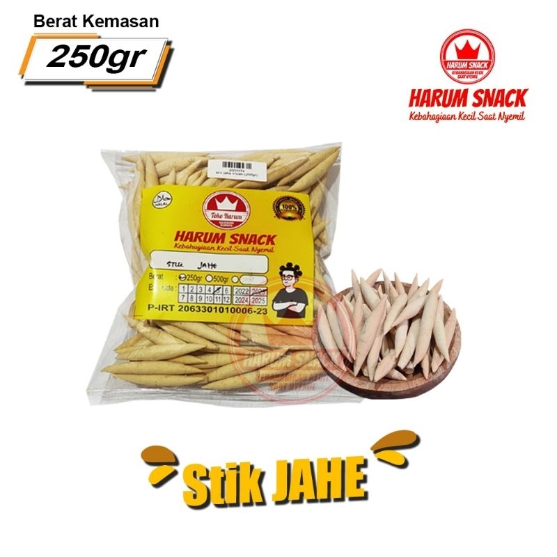 

KUE STIK JAHE 250 GRAM [Harum Snack Official] SNACK KILOAN MAKANAN RINGAN