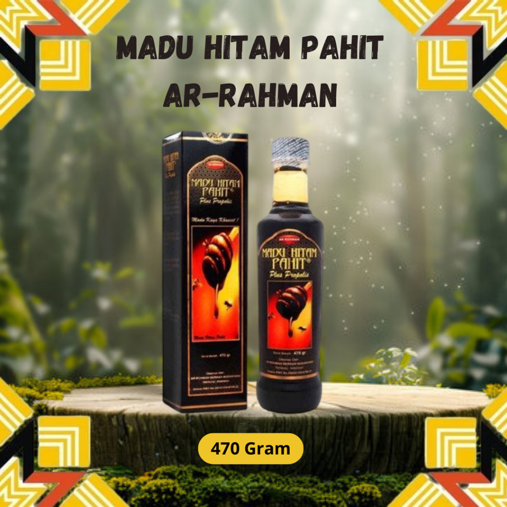 

MADU HITAM PAHIT PLUS PROPOLIS AR RAHMAN