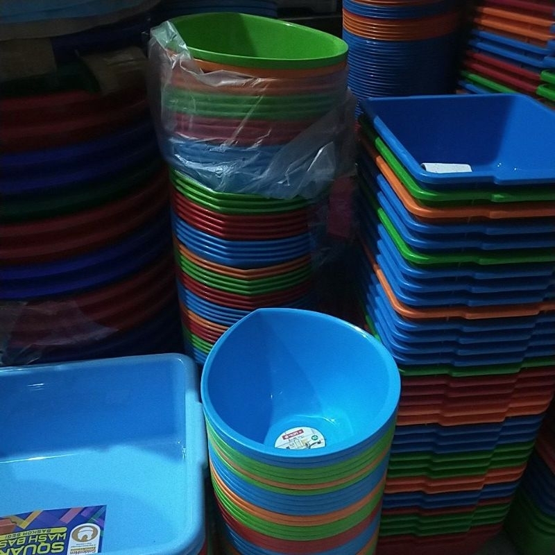 BASKOM / MANGKOK ADONAN -KOCOKAN TELUR - PLASTIK - LION STAR