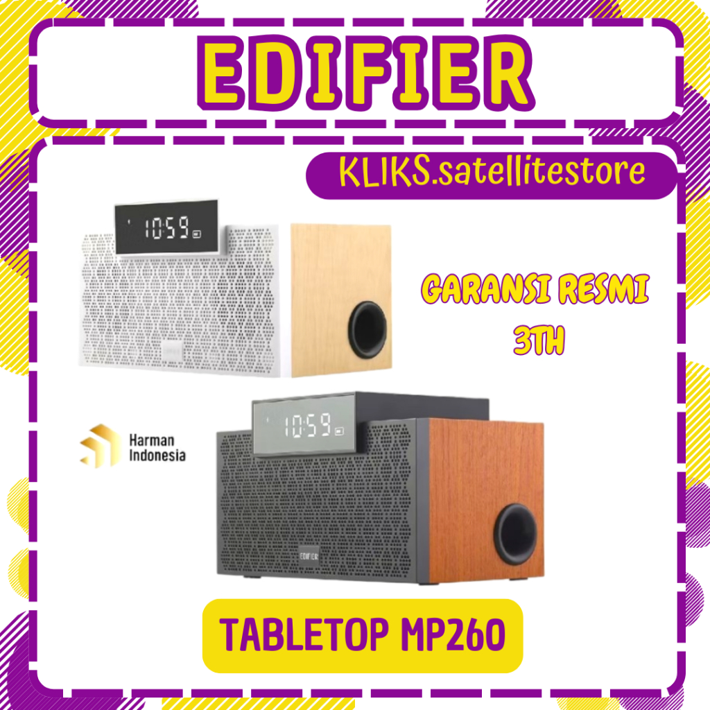 EDIFIER MP260 Multifunctional Integrated 2.1 Channel Bluetooth Speaker