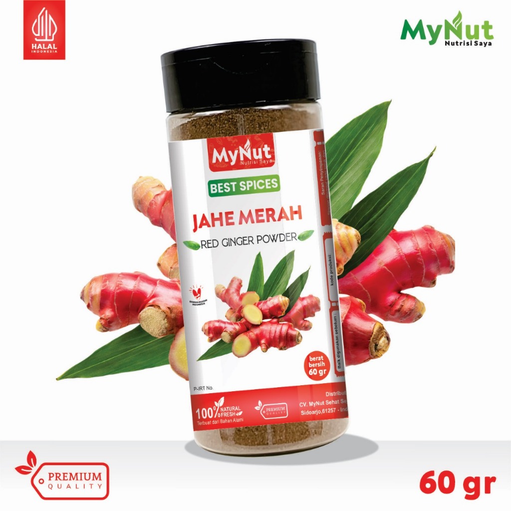 

MYNUT JAHE MERAH BUBUK REMPAH BUMBU DAPUR 100% PREMIUM QUALITY