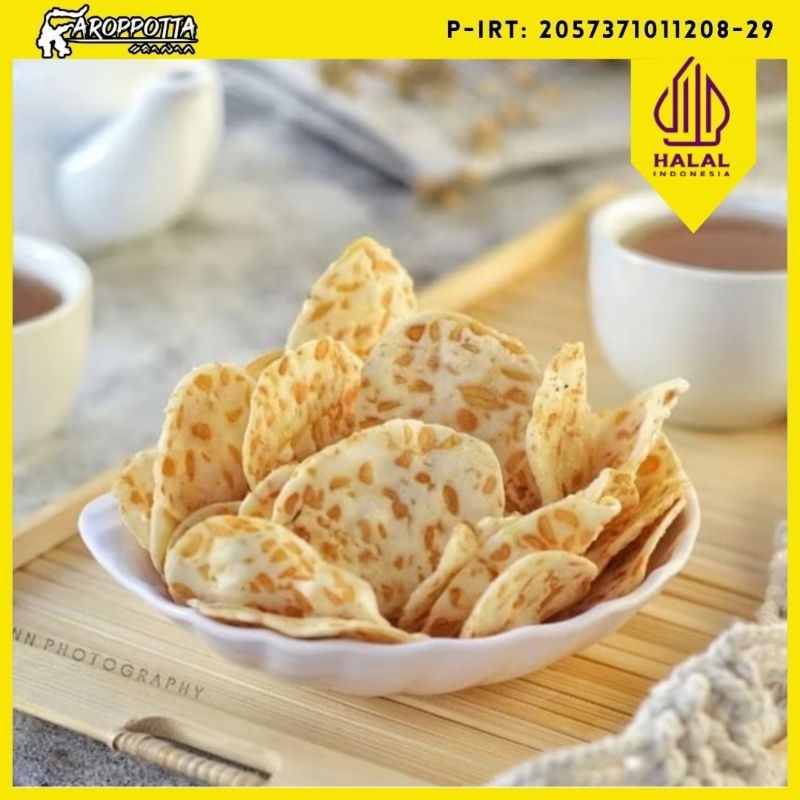 

[ PROMO CEMILAN PREMIUM ] keripik tempe snack karoppotta makassar