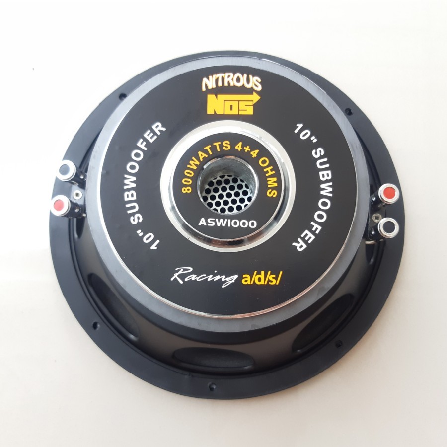 Original ADS SPEAKER 10 INCH Subwoofer ADS ASW1000 NITROUS NOS