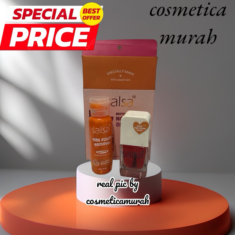 ck,ux] SALSA BIOTIN VITAMIN KUKU DAN ASERON - SALSA BIOTIN B7 NAIL POLISH