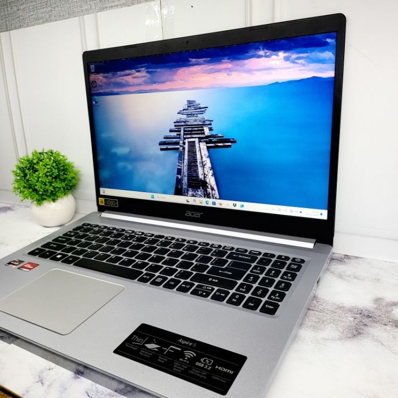 ACER ASPIRE 5 RYZEN 5-5500U (SETARA I5 GEN 11) RAM 8GB,/ SSD 512GB SIAP PAKAI