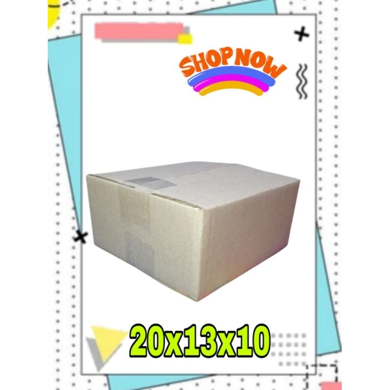 

kardu packing UK 20x13x10 kardus polos kardus sedang