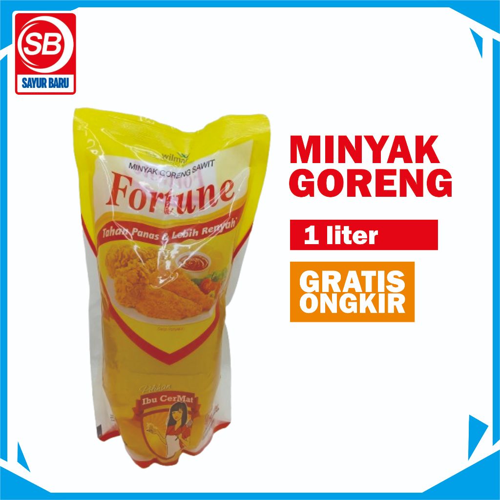 

Minyak Goreng Fortune 1 Liter