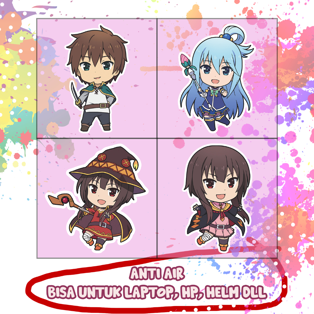 

Stiker Konosuba, Sticker Lucu Murah