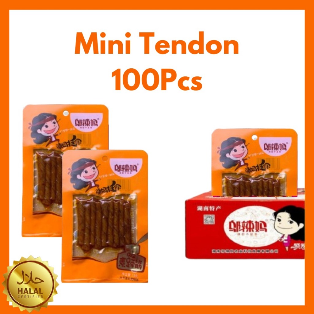

[100PCS] [GROSIR] All WLM Gluten Spicy Tofu Jajanan Viral Snack Vegetarian Camilan Pedas