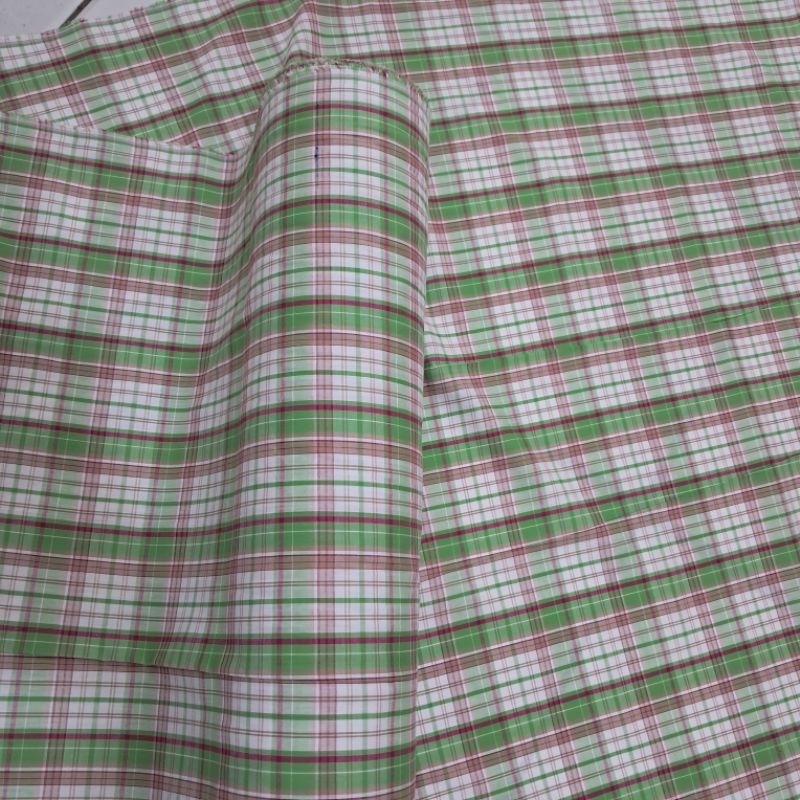 bahan kain katun motif kotak kotak - kain katun motif kotak kotak - kain katun yarndeat motif kotak