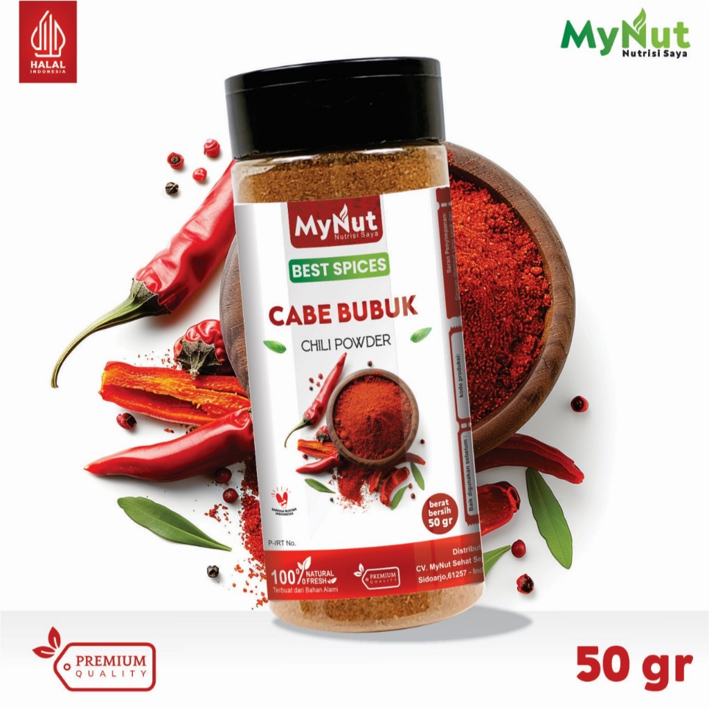 

MYNUT CABE BUBUK REMPAH BUMBU DAPUR 100% PREMIUM QUALITY