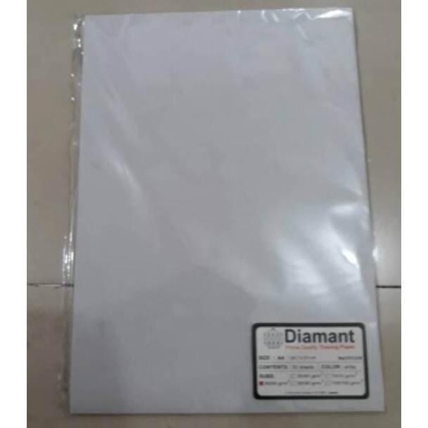 

Kertas Kalkir F4 Per pack isi 50 (21,5 x 33 cm ) 80/85 gr-m2 / Tracing Paper Uk F4/ Kertas Kalkir F4