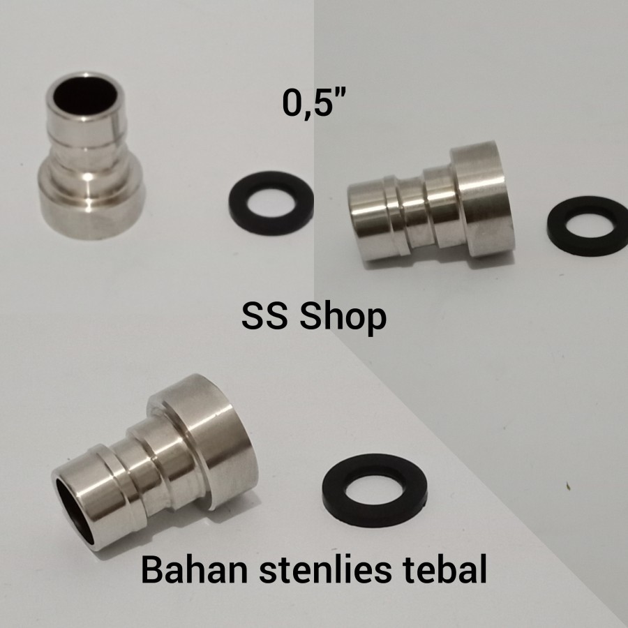 Cucut Kran Taman Sambungan kran Cucut Sambungan selang stainless