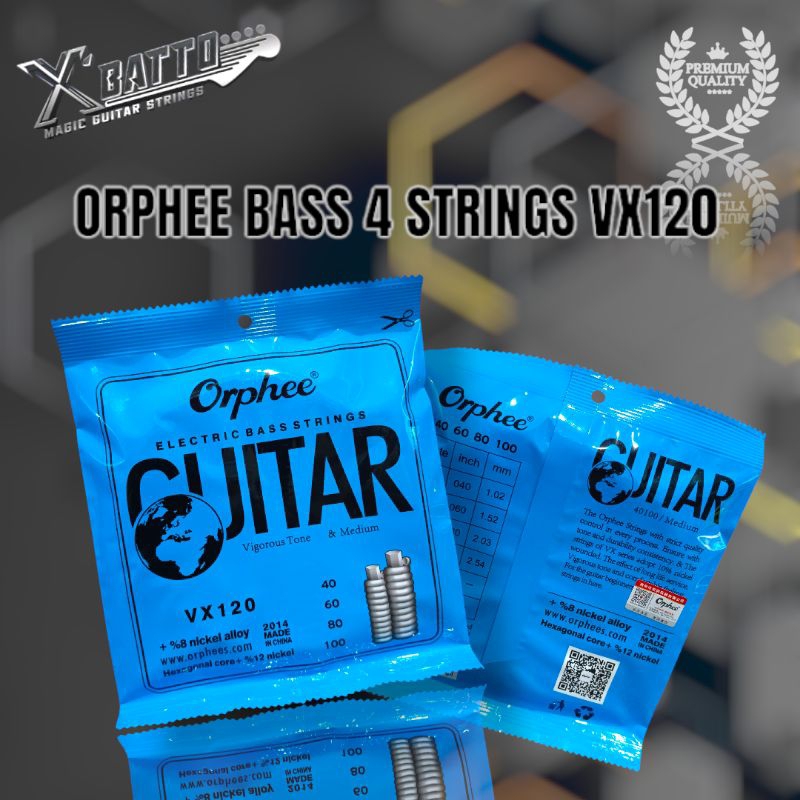 Senar Bass Orphee VX120 Bass Orphee 4 Senar Original