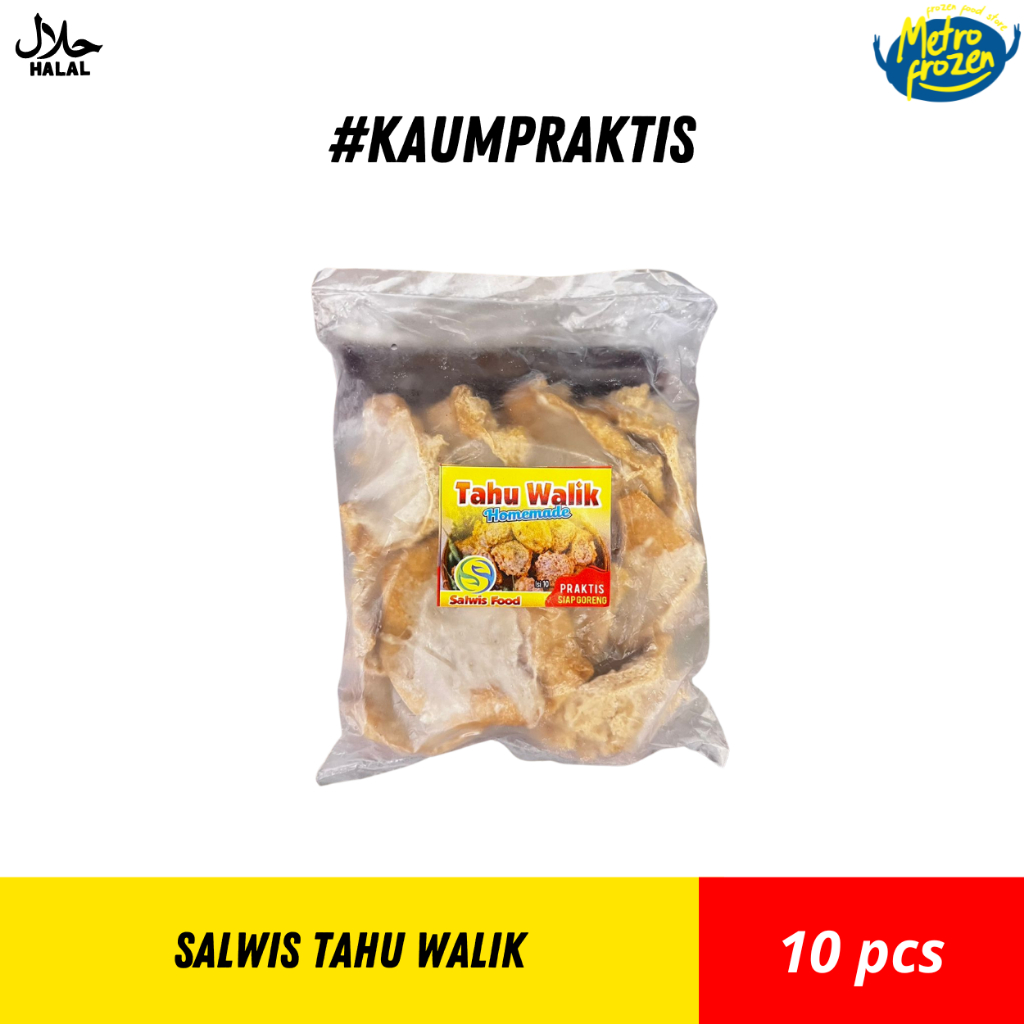 

SALWIS Cemilan Tahu Walik (10pcs) //tahu walik salwis //tahu walik instan Banjarmasin