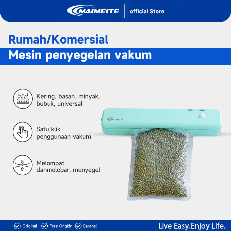 MAIMEITE Vacum Sealer Alat Vakum Makanan Alat Vacum Makanan Frozen Mesin Vacum Makanan vacuum machin