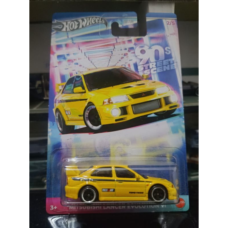 hot wheels mitsubishi lancer evolution VI