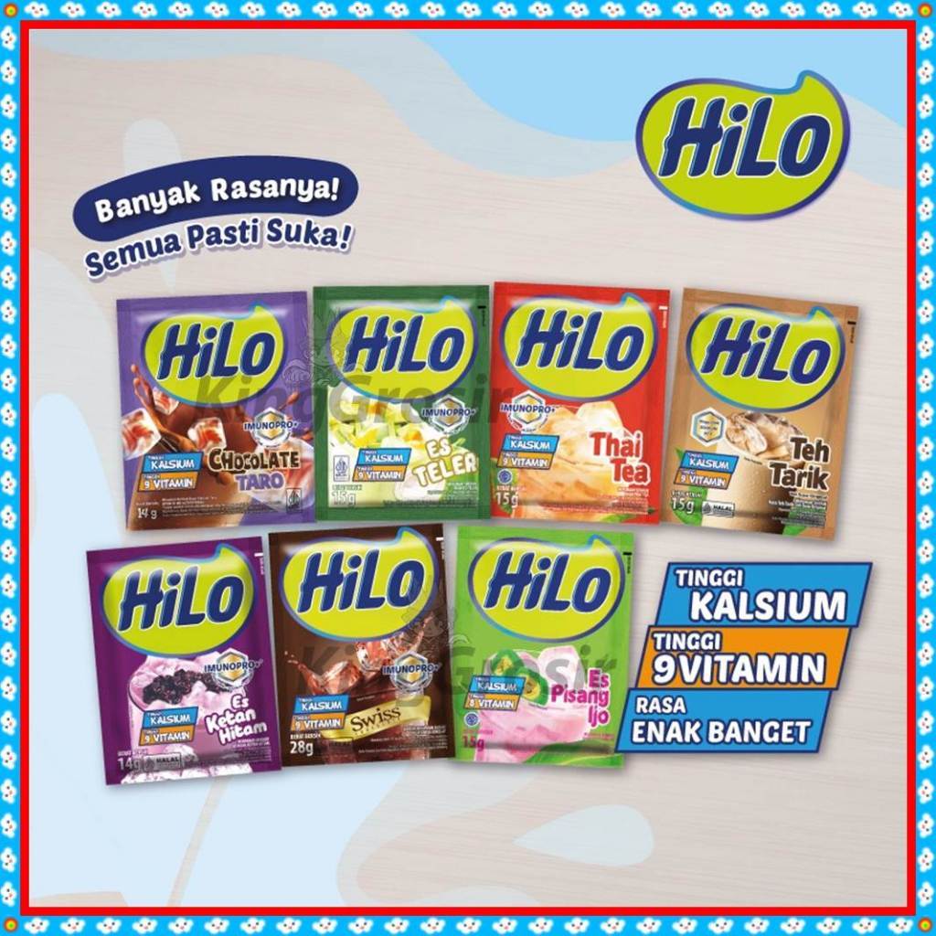 

Susu Hilo Sachet All Varian - 1 renceng