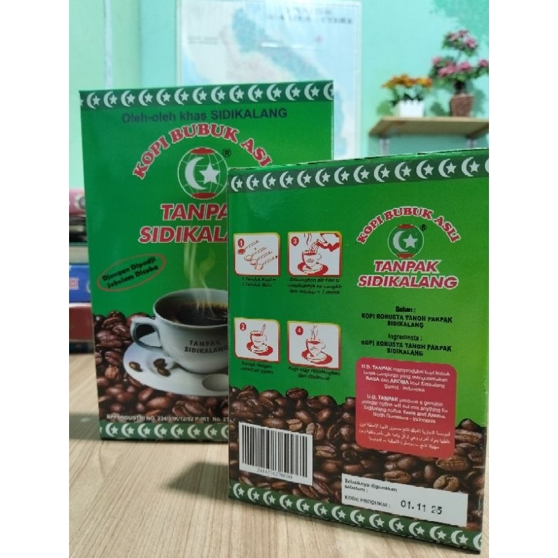 

Kopi bubuk robusta sidikalang (TANPAK SIDIKALANG)